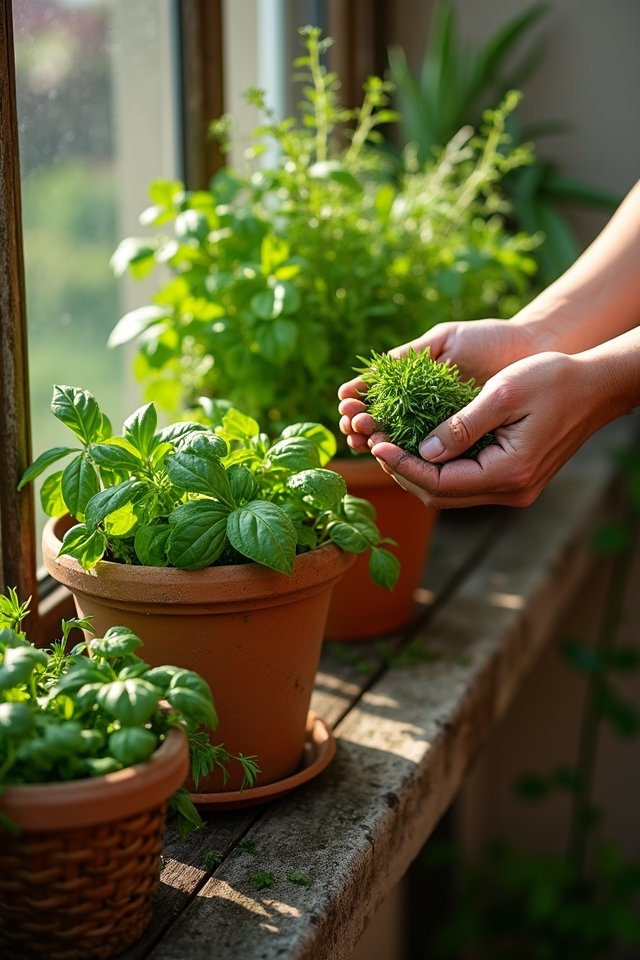 harvest your delicious herbs