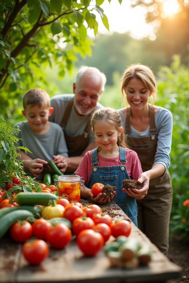 harvesting and preserving produce