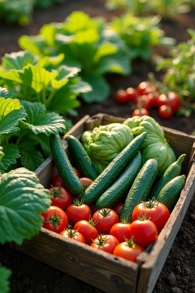 harvesting and proper storage