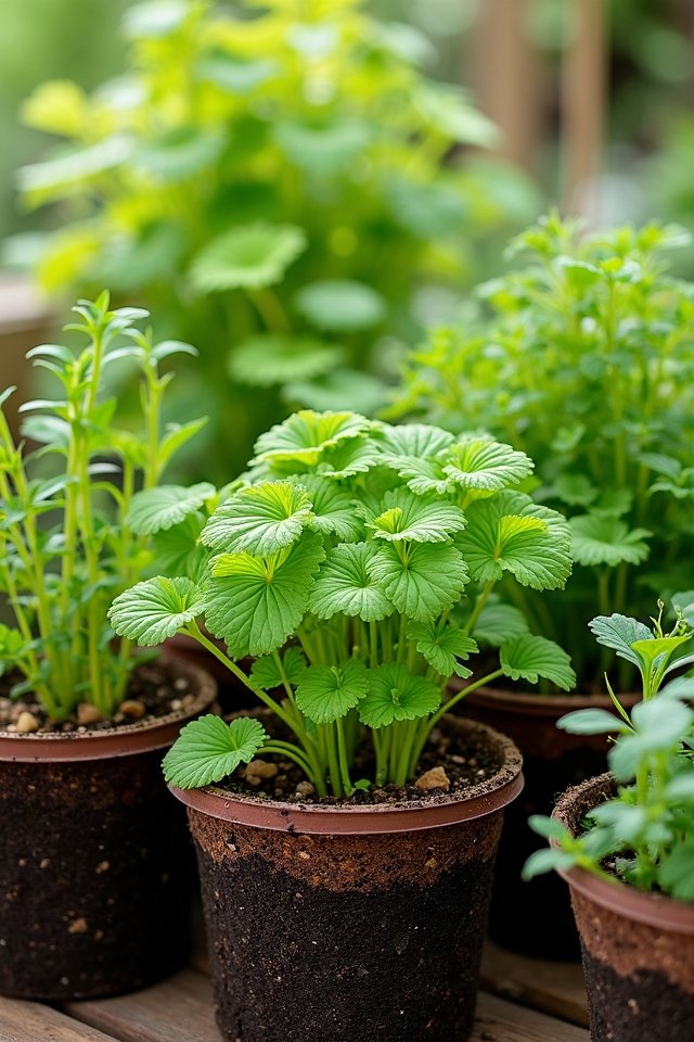 healthy soil thriving garden