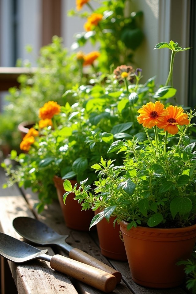 herb companion planting benefits