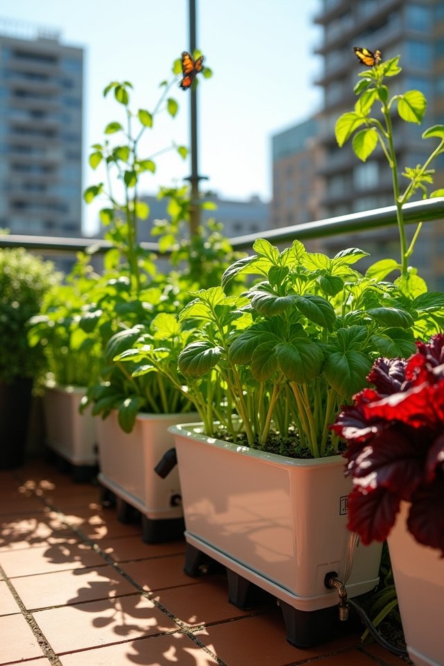 home grown hydroponic gardening