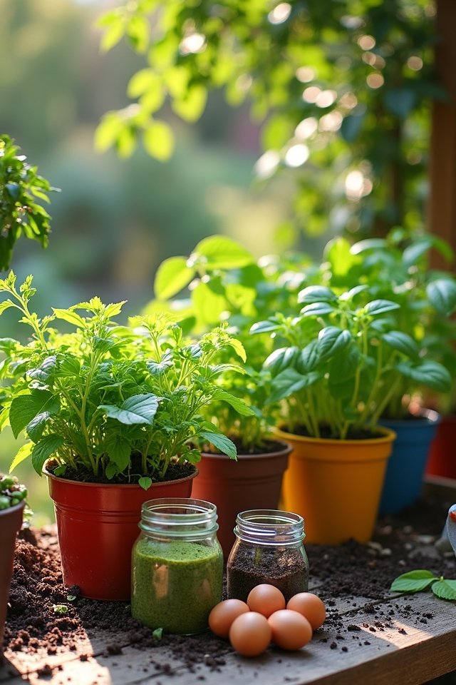 homemade fertilizers for gardening