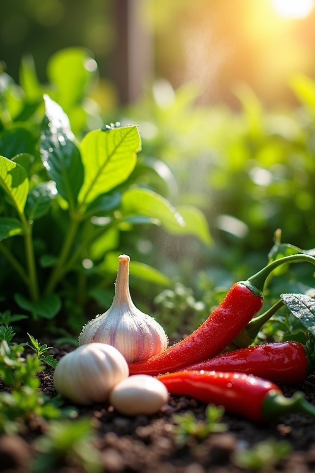 homemade garlic pepper spray