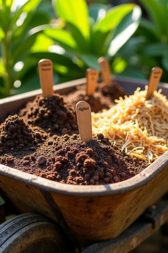 homemade nutrient rich soil mix