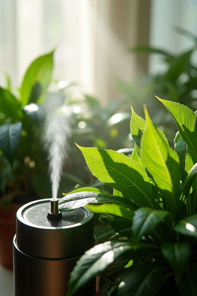 humidity enhances plant health