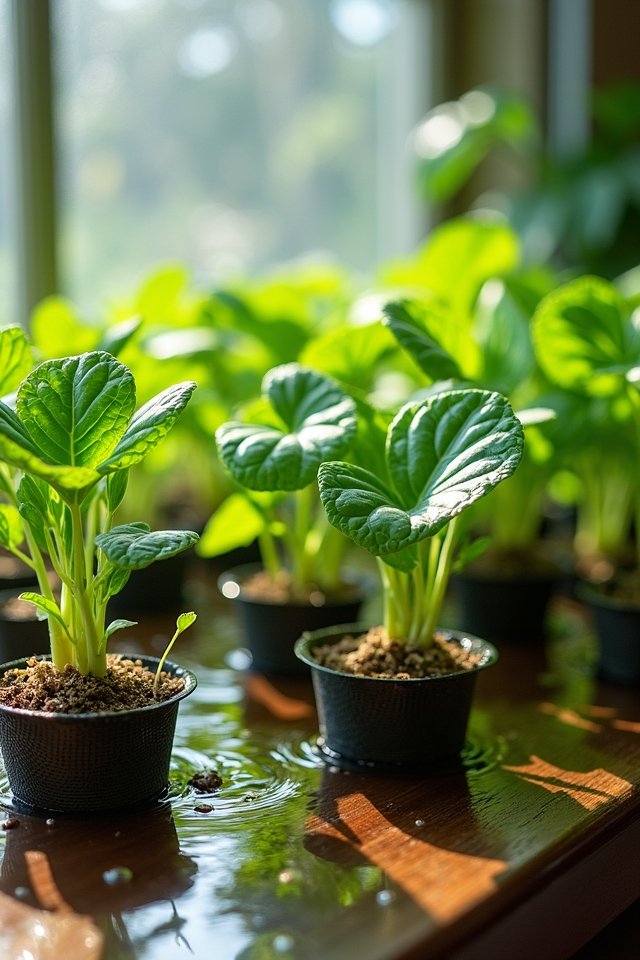 hydroponic floating plant system