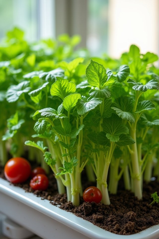 hydroponic garden plant selection