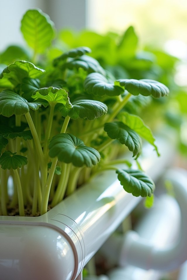 hydroponic growth with challenges
