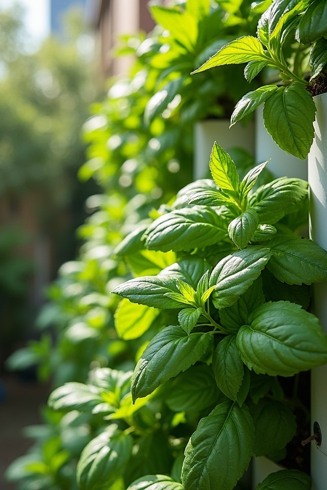 hydroponic herbs and vegetables
