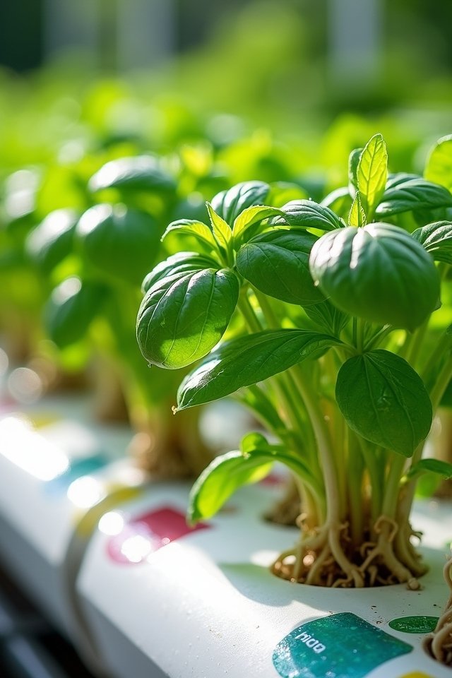 hydroponic plants for growth