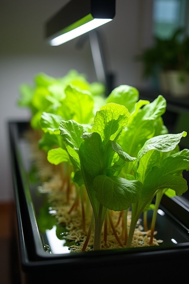 hydroponic small space gardening
