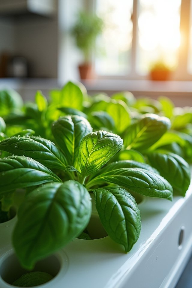 hydroponics enhances herb growth