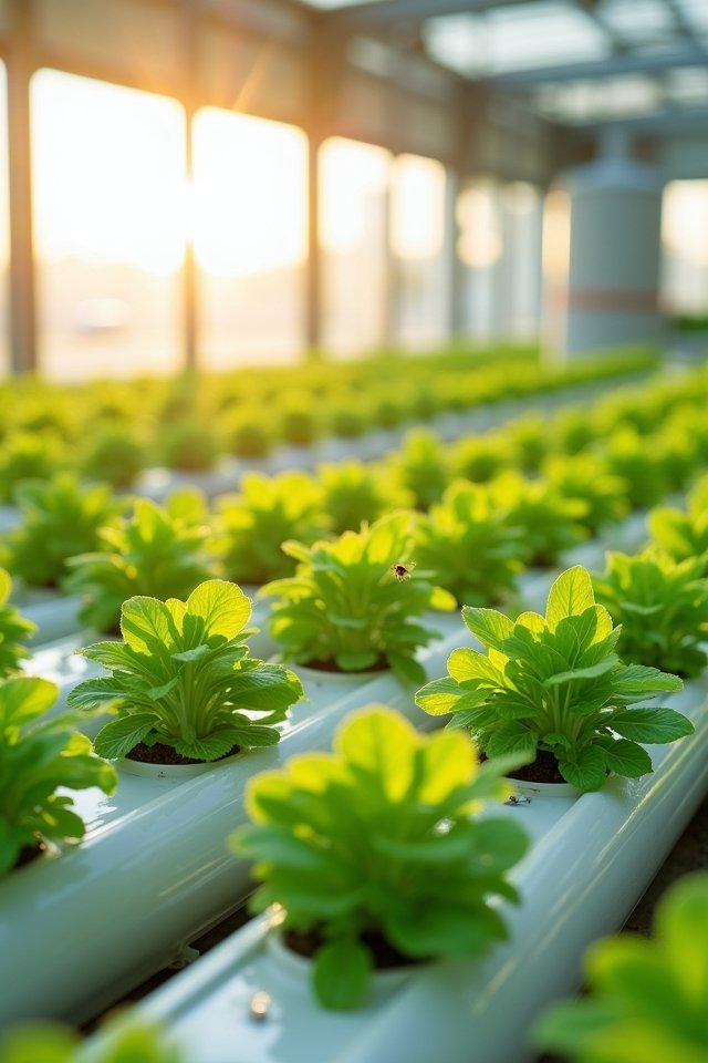 hydroponics minimizes pests effectively