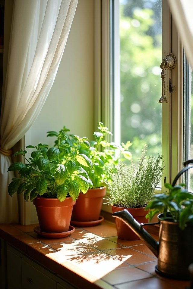 ideal indoor herb conditions