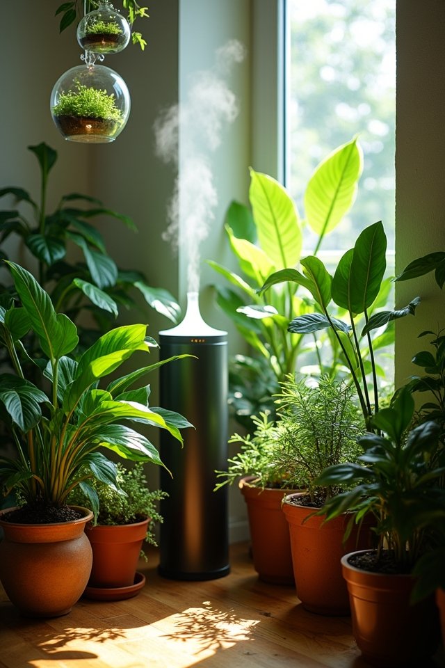 ideal indoor plant humidity