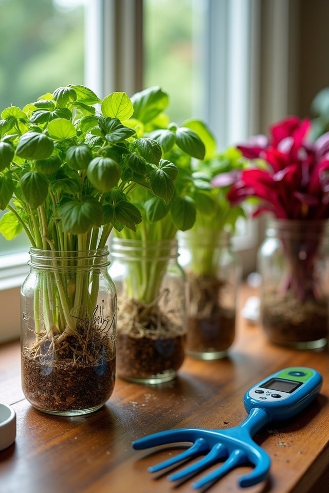 indoor diy hydroponic gardening