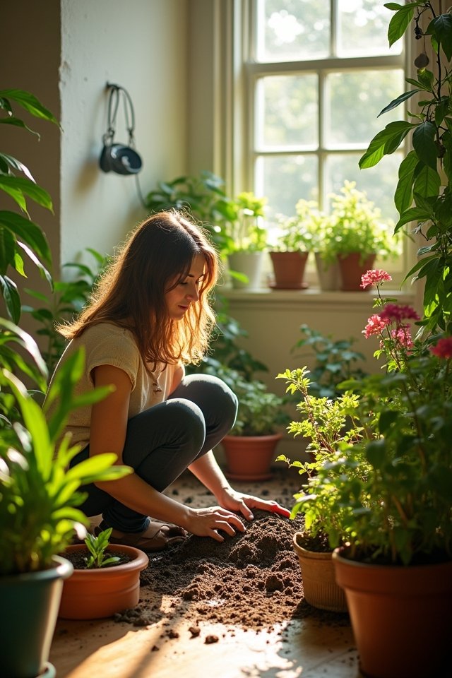 indoor garden mental well being