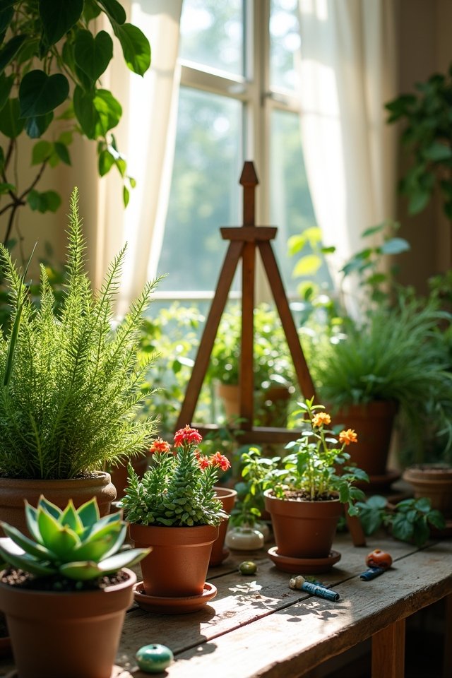indoor gardening boosts creativity