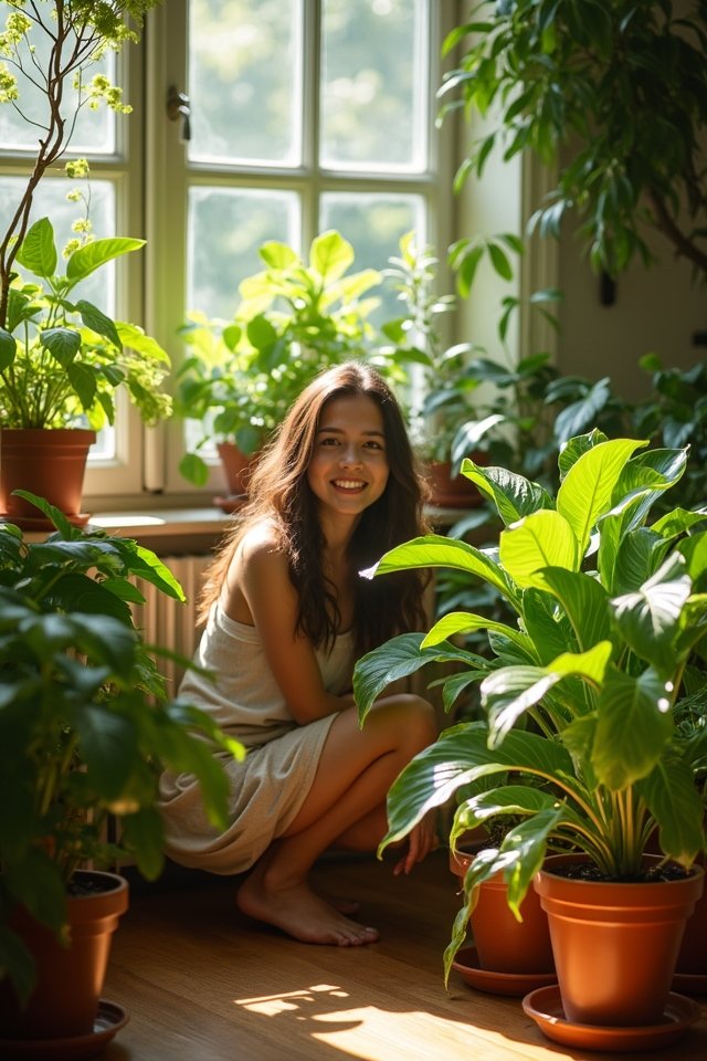 indoor gardening boosts mood