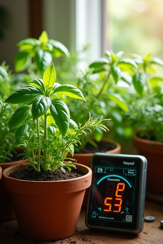 indoor herb garden care