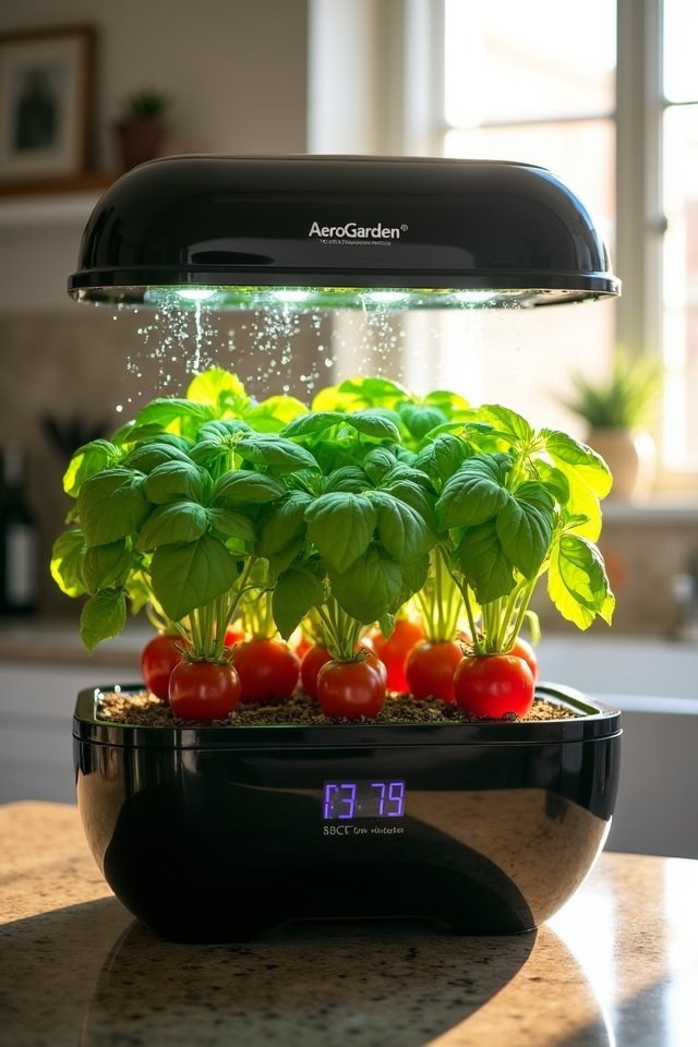 indoor herb garden convenience