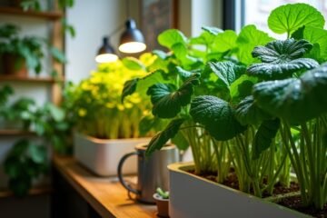 indoor hydroponics space optimization
