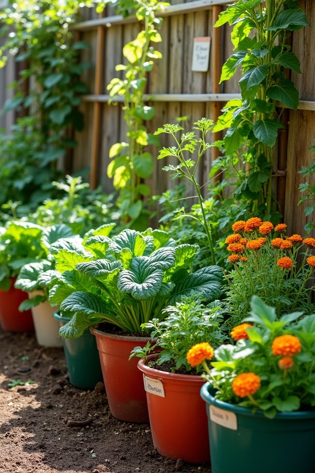innovative container crop rotation