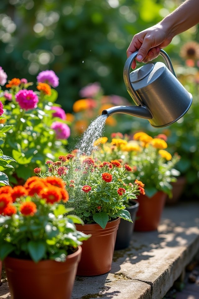 innovative container watering techniques
