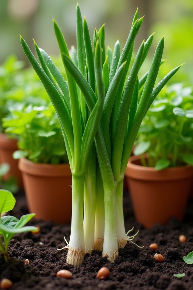 innovative green onion cultivation