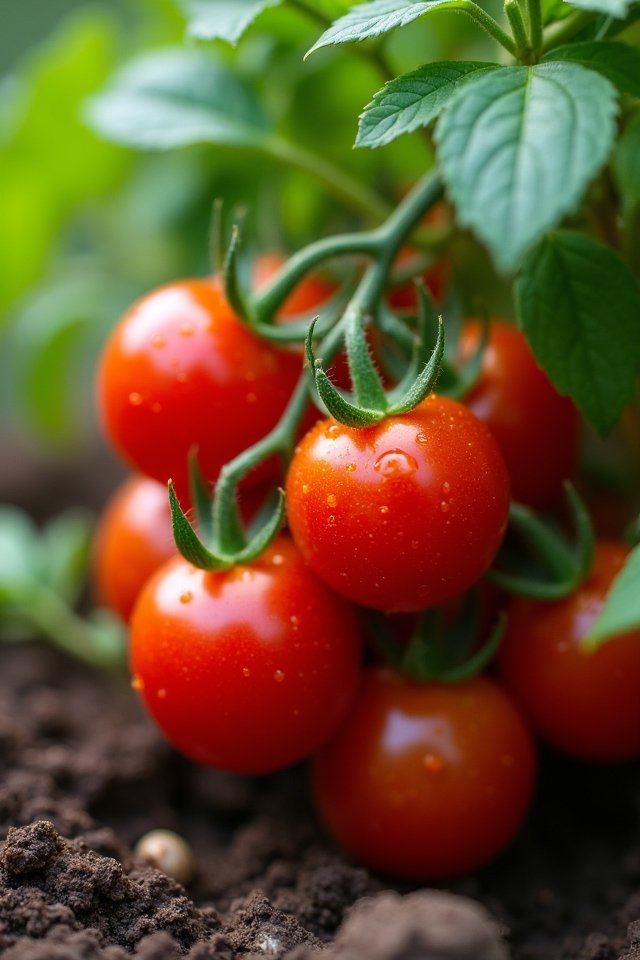juicy cherry tomato paradise