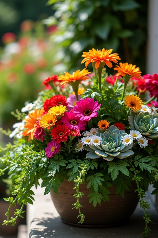 layering plants for texture