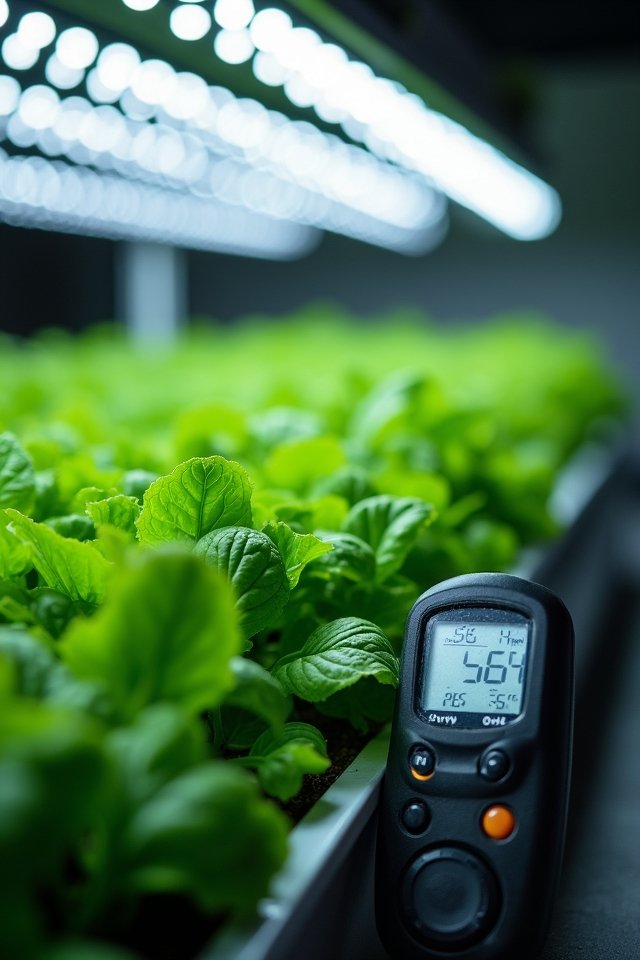 light intensity affects plants