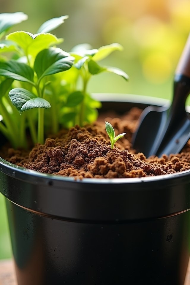 lightweight breathable container soil