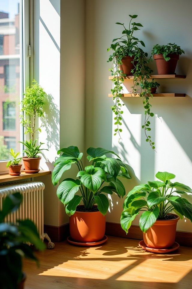 limited space plant selection