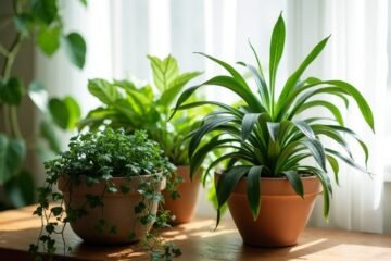 low light container plants