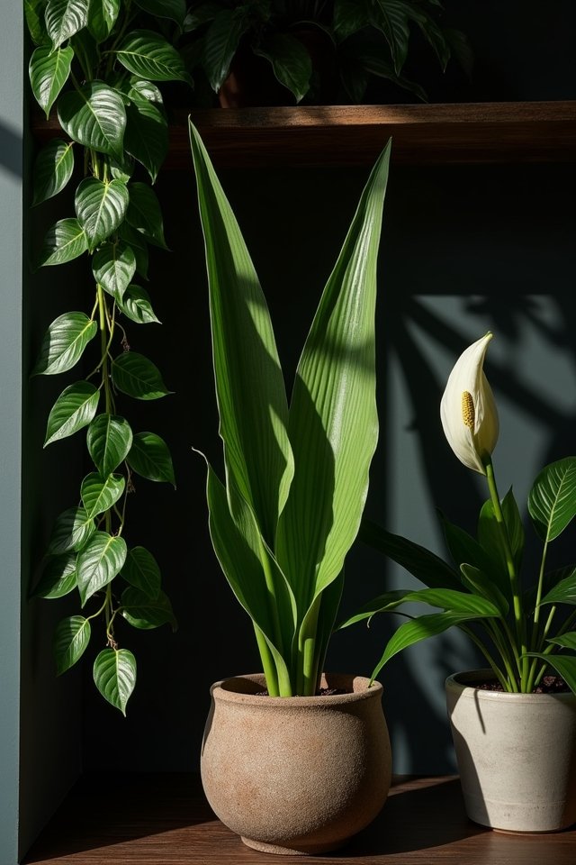 low light plant display
