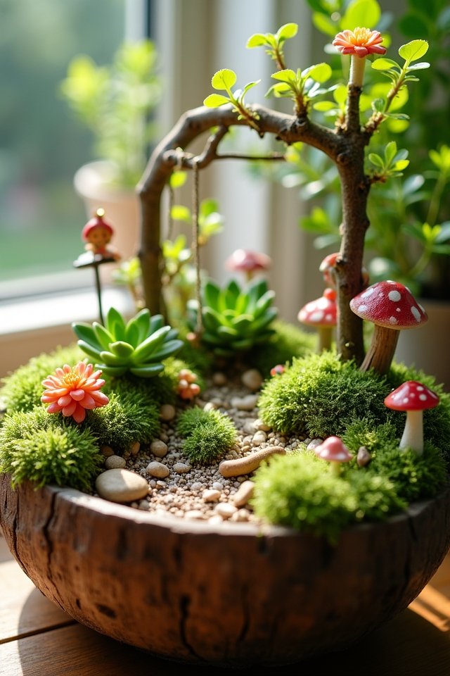 magical miniature fairy garden
