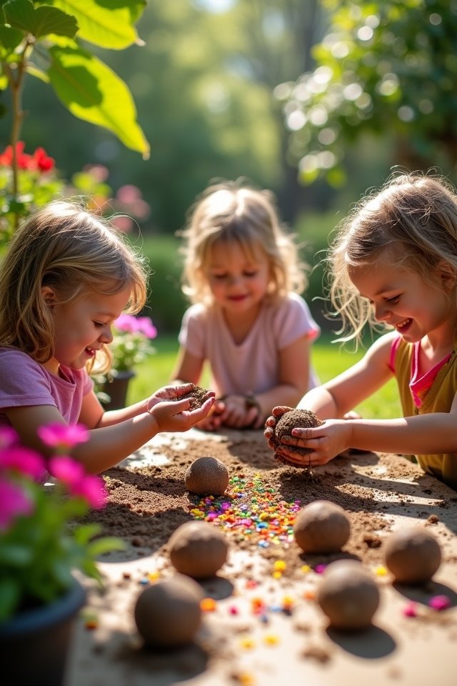 make wildflower seed bombs