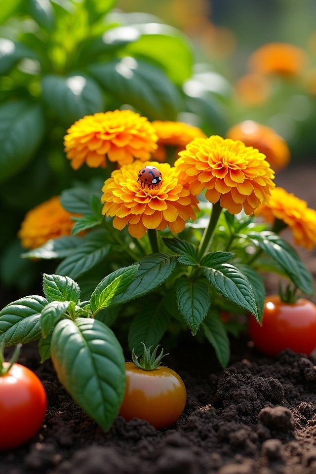 marigolds enhance garden health