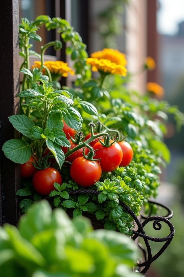 maximize balcony vegetable pairings