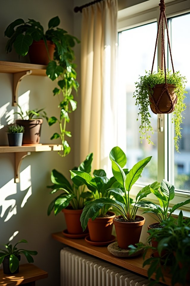maximize indoor plant light