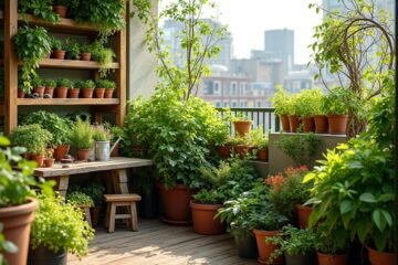 maximize space for gardening