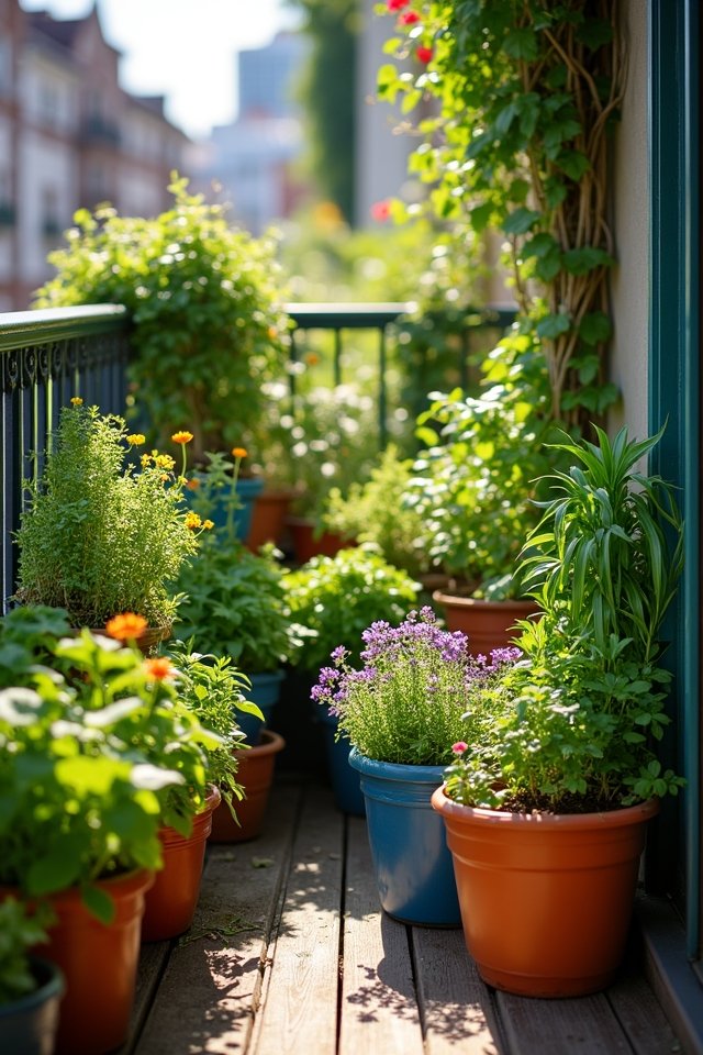 maximize tiny balcony space