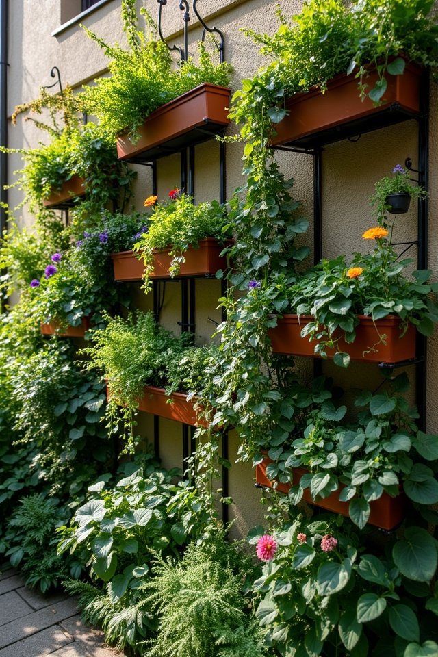 maximize vertical garden space