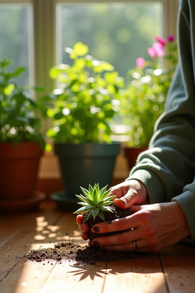 mindful gardening experience unfolds