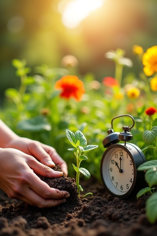 mini gardening time management