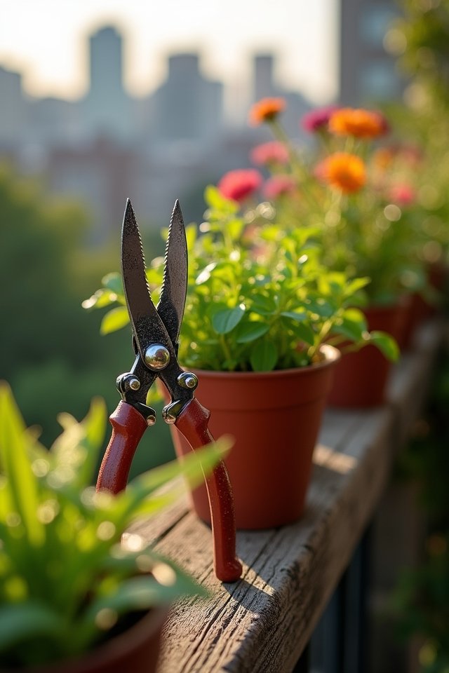 mini shears for precise pruning