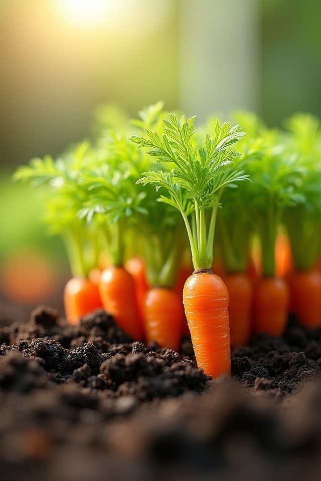 miniature carrots garden delight