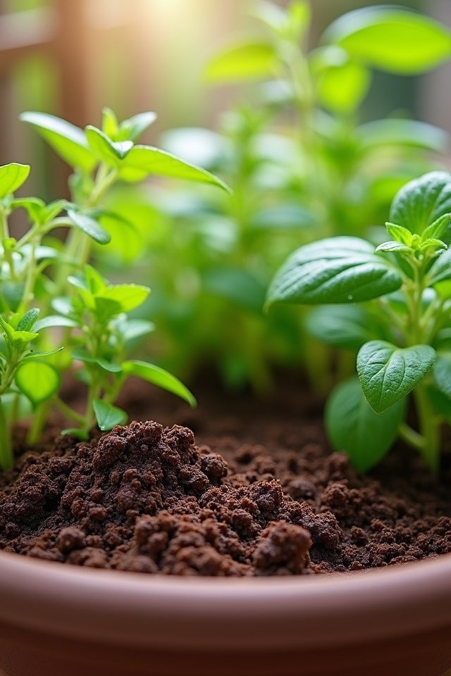 moisture retaining potting mix